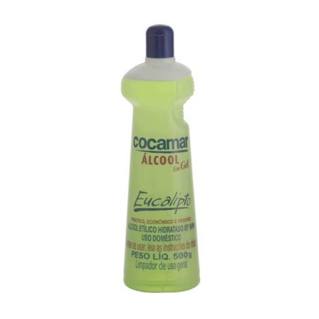 Álcool em Gel Cocamar Eucalipto Frasco 500G