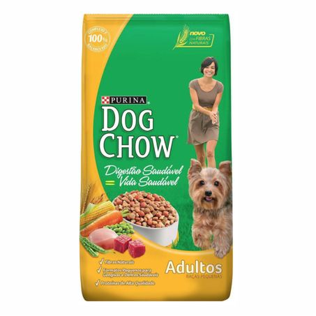 RACAO DOG CHOW CAES ADULTO R PEQUEN 10,1KG