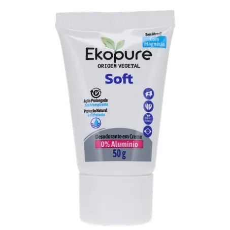 DESODORANTE EM CREME EKOPURE SOFT 50G