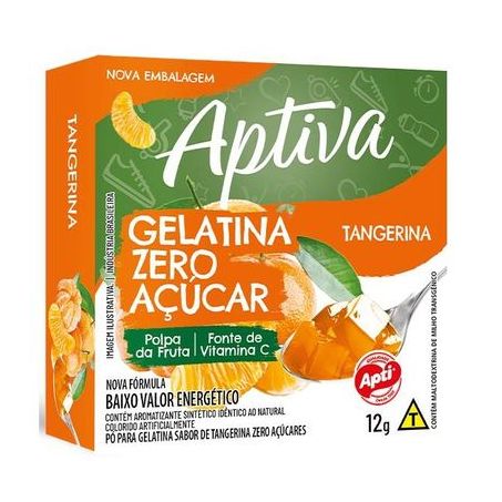 GELATINA APTI ZERO TANGERINA 12GR