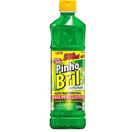 DESIFETANTE FLORES DE LIMAO PINHO BRIL LV500MLPG450ML