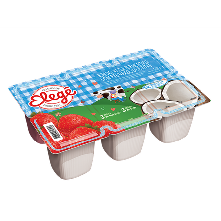 POLPA DE FRUTAS ELEGÊ MORANGO/COCO 510G
