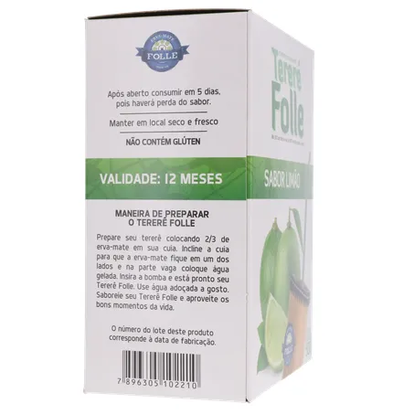 Erva tererê folle limão 500g 360-29