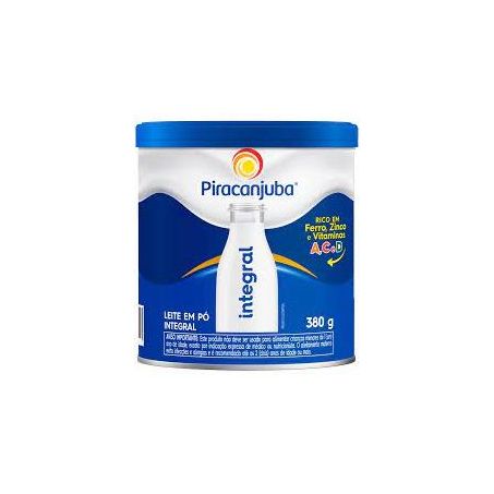 Leite po piracanjuba 380g integral