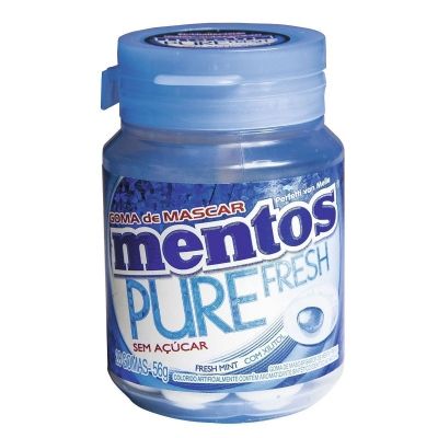 Goma blast pure white mentos 56g