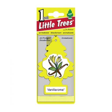 Aromatizador Para Carros Little Trees Vanilla Roma Unidade