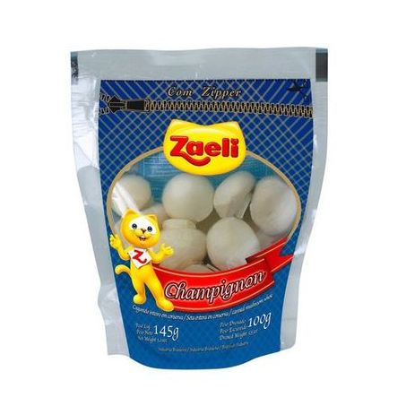 Champignon Zaeli 100g - Inteiro - Sachê
