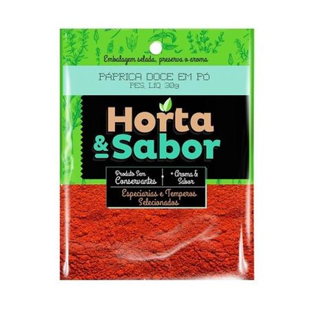 PAPRICA HORTA SABOR DOCE 30G