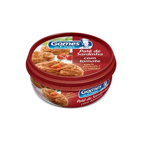 PATE GOMES DA COSTA SARDINHA TOMATE 150G