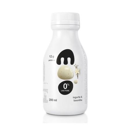 IOGURTE MOO ZERO LACTOSE DESNATADO BAUNILHA GARRAFA 200G