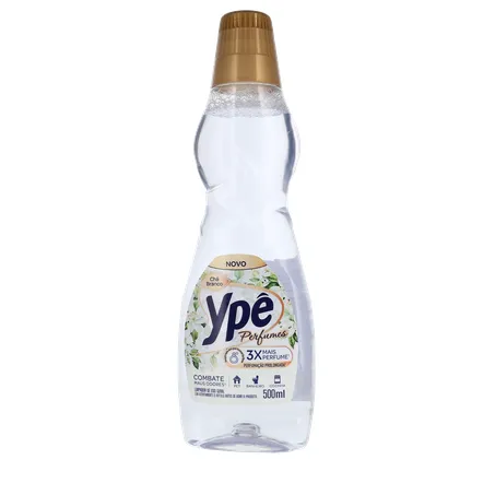 Limpador Perfumado Ypê Perfume Chá Branco Frasco 500ml 
  360-1
