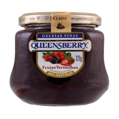GELEIA QUEENSB FRUTAS VERMELH 320G