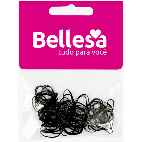 Elastico p/cabelo bellesa pt sil 0746 -b