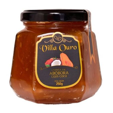 Doce de fruta abóbora com coco nutriouro 250g