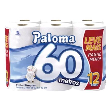 PAPEL HIG FS 60M PALOMA C/12