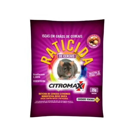 MATA RATOS MIX CEREAIS CITROMAX 25GR