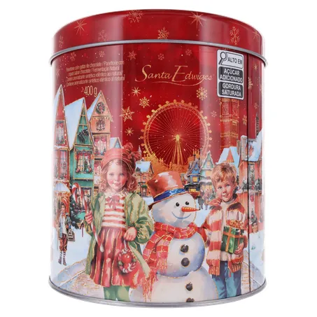 Panetone santa edwiges premium chocolate lata 400g 360-35
