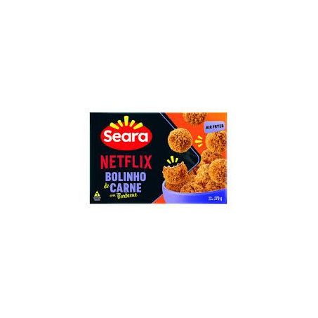BOLINHO DE CARNE COM BARBECUE SEARA NETFLIX 270 GR