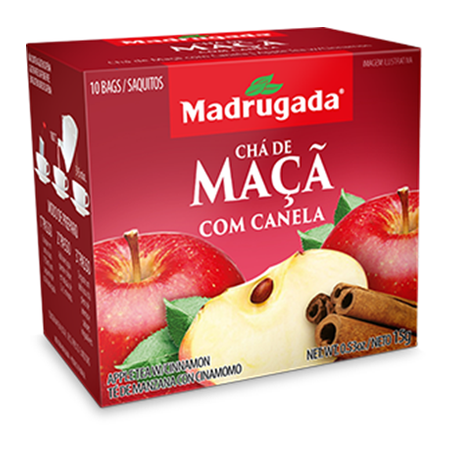 CHÁ MADRUGADA MAÇÃ C/CANELA 15G