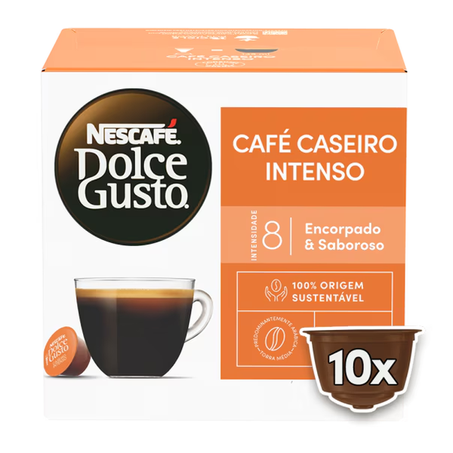 NESCAFÉ DOLCE GUSTO CAFÉ CASEIRO INTENSO 90G 10CAP