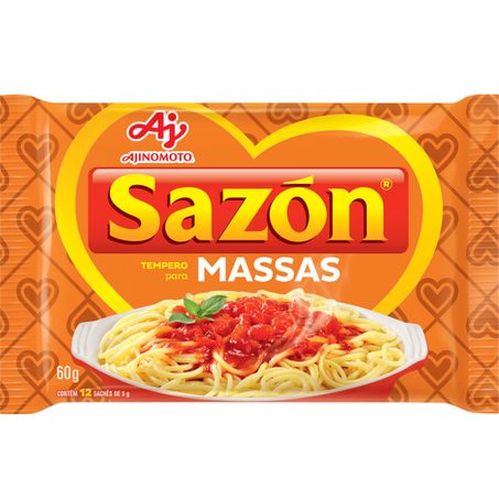 Tempero sazon 60g massas