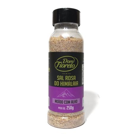 Sal rosa do himalaia alho dom fiorelo 250 g