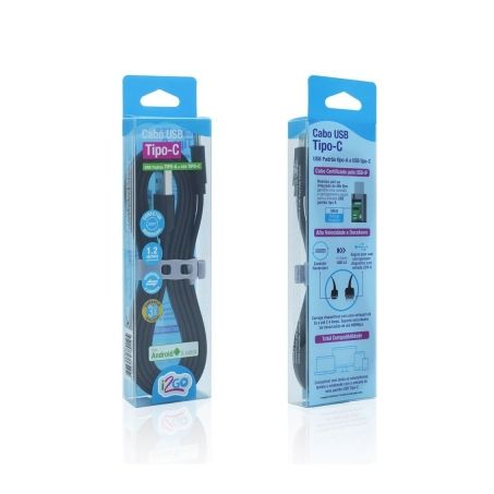 CABO USB I2GO TIPO C 1,2M UN