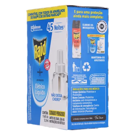 Inset raid elet 45 noites ref 32.9ml 360-6