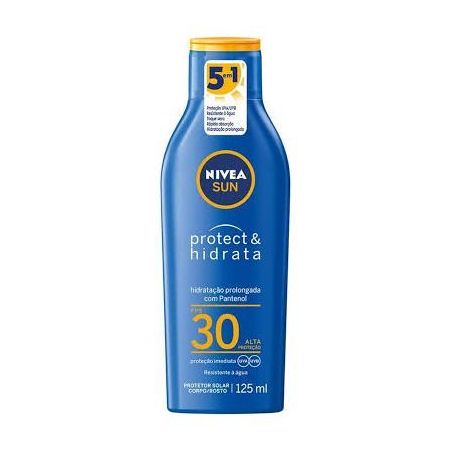 Bloqueador solar nivea fps 30 125ml