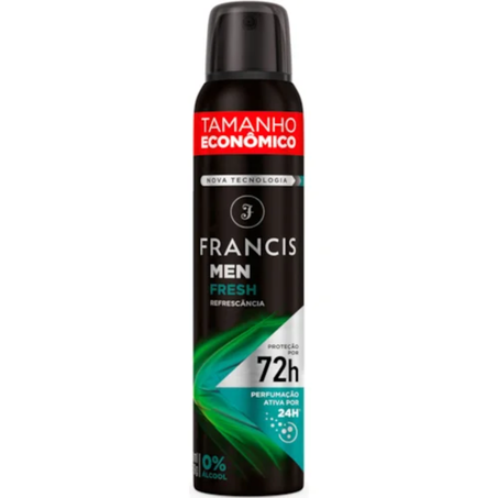 Desodorante aerosol francis 200ml men fresh