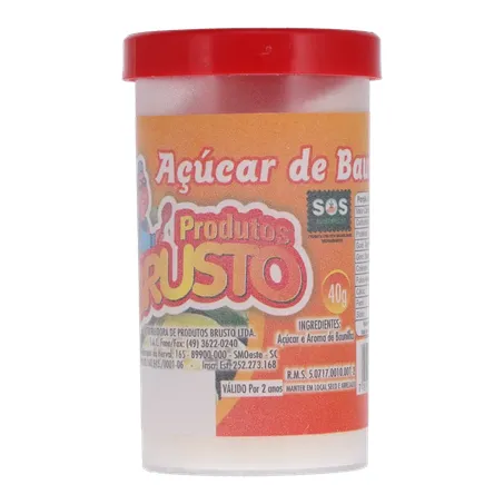 Açúcar baunilha brusto pote 40g 360-4