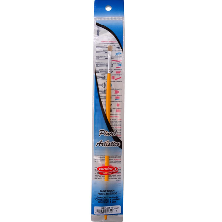 Pincel Escolar Condor N. 6 - Chato 456 - Ref. 2329