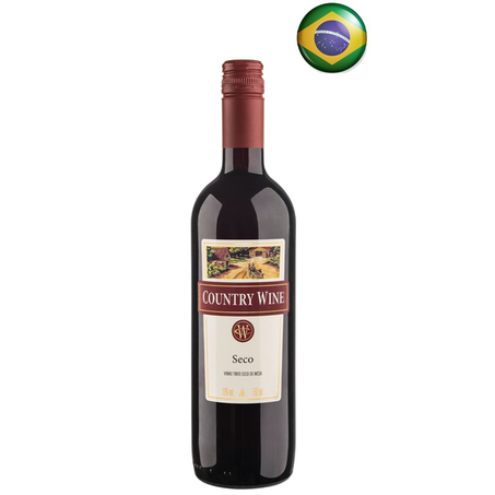 VINHO COUNTRY WINE TINTO SECO 750ML