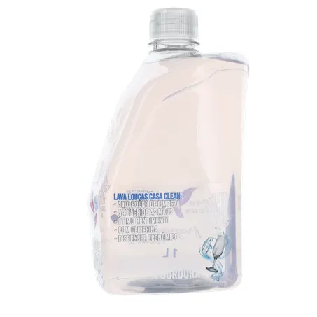 LAVA LOUÇAS LIQUÍDO CASA CLEAN NOVA GERAÇÃO NEUTRO C/GLICERINA REFIL 1L 360-8