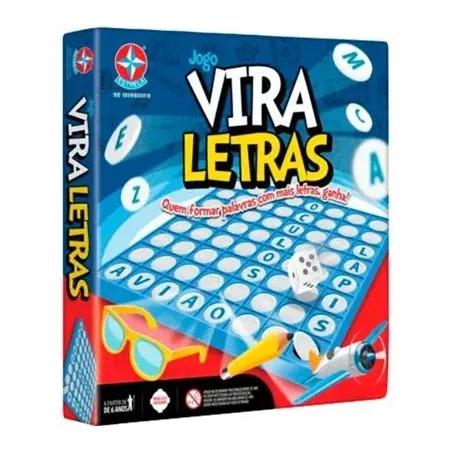 	 JOGO ESTRELA VIRA LETRAS 