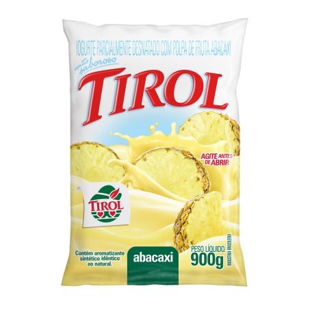 Iogurte abacaxi tirol 900ml