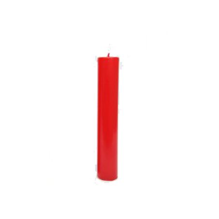 Vela 7 dias sandero vermelha 50mm