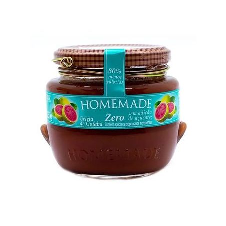 Homemade Geleia Goiaba 250G Zero Adição De Açúcares
