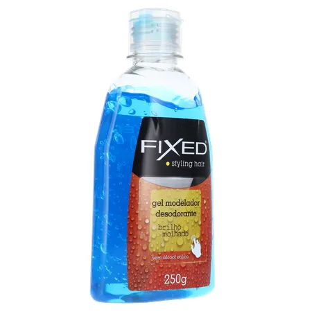 Gel fixed modelador brilho molhado 250g 360-32