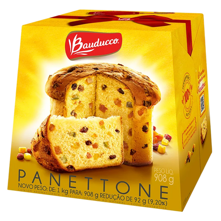 Panettone Bauducco Frutas 908g
