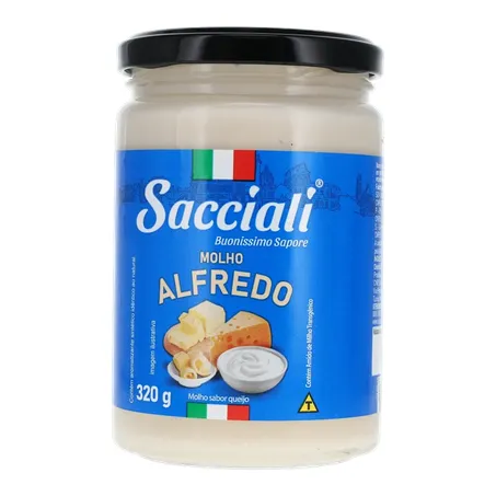 MOLHO PRONTO SACCIALI ALFREDO VIDRO 320G 360-1