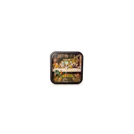 RELOGIO PAREDE 23X23X4 CM TIC TAC SANTA CEIA 51462