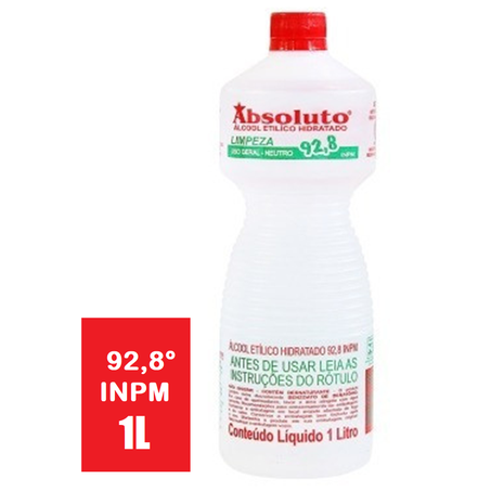 ÁLCOOL ABSOLUTO 92,8°INPM 1L