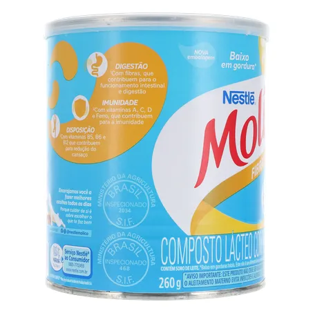 Composto Lácteo Molico Desnatado Fibras Lt 260g 360-29