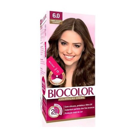 Coloracao biocolor louro escuro 6.0