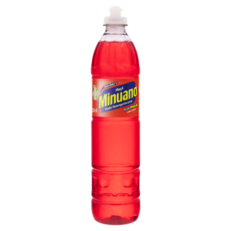 Detergente louças minuano maçã 500ml