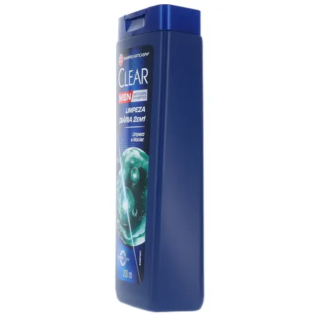 SHAMPOO CLEAR ANTICASPA MEN 2 EM 1 200ML 360-6