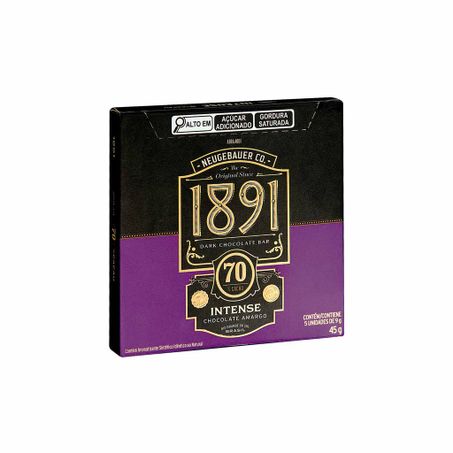 Choco neugebauer 1891 intense ao leite 45g