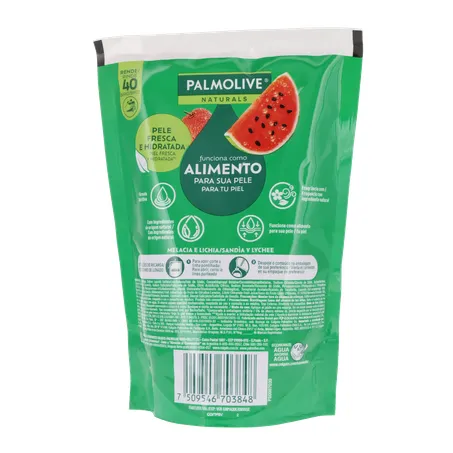 Sabonete Líquido Palmolive Naturals Melancia e Lichia Rf 200ml 360-19