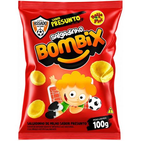 SALGADINHO BOMBIX PRESUNTO 100G